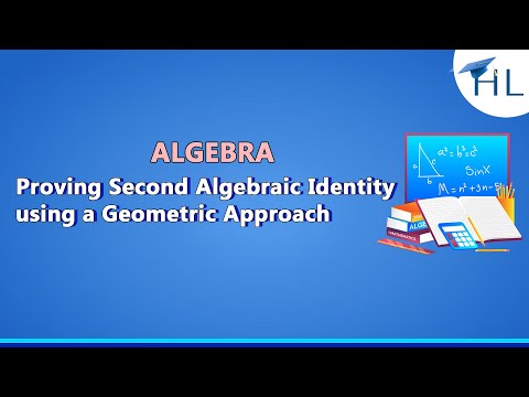 Proving Second Algebraic Identity Using a Geometric Approach