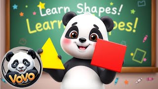 Learn Shapes for Kids | Circle, Square, Triangle & More | Fun Geometry Song
