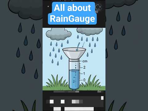 Rain Gauge क्या है? 🌧️ बारिश मापने का शानदार तरीका | #Science #Shorts
