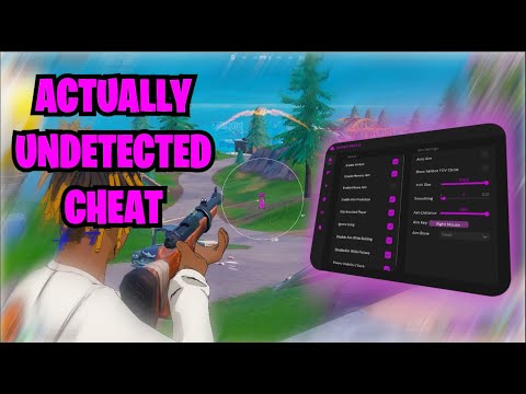 Using the best Fortnite Cheat... FT Virtual Aim |