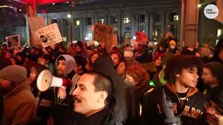 Minneapolis protest against ICE includes 'noise demo' outside hotels featuring fireworks, music