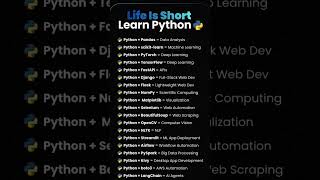 Life is short learn Python 😅👨🏻‍💻 #coding #viral #python #trending #programming #views #shorts #short