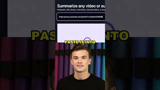 This AI Summarizes Any YouTube Video in Seconds! 🚀 (Must-Try Tool) #YouTubeHacks #AItools