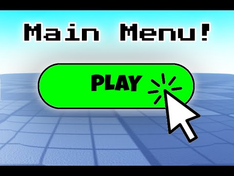 How to Make a MAIN MENU (Roblox Studio)