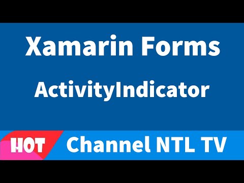 Xamarin Forms ActivityIndicator