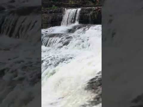 Wiscoy Falls,2nd Falls. Crashing Waters.