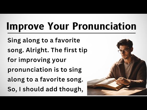 Improve Your Pronunciation || Ten Ways to Help Improve Your Pronunciation