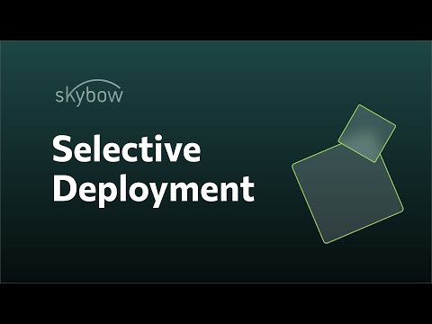 How to deploy selected parts from your SharePoint projects