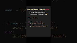 Only 2% can solve this, Can You? 😎💪This python problem looks simple but holds a logic behind.Comment