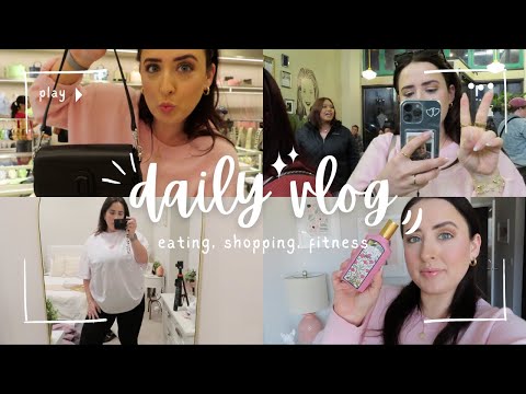 day in my life | galentine's lunch, shopping, ice cream, & working out