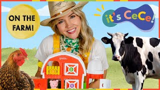 🐮 It’s CeCe! On the Farm | Old McDonald Sing-Along | Educational Toddler Video | Learn to Talk