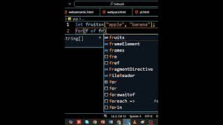Iterating Over Arrays in JavaScript | Using For...of Loop with Strings | Array Example | JS array