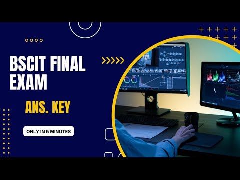 BSCIT FINAL EXAM  ANSWER KEY PART 01 | कुशल युवा प्रोग्राम फाइनल एग्जाम answer key 🔐 | KYP