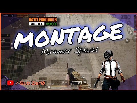 only miramar montage - subzero - pubg//bgmi montage-realme x7 max