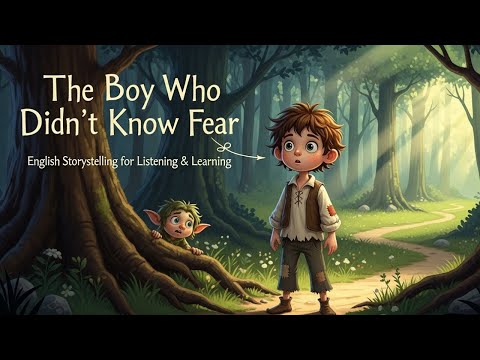 The Boy Who Didn’t Know Fear | English Storytelling for Listening & Learning