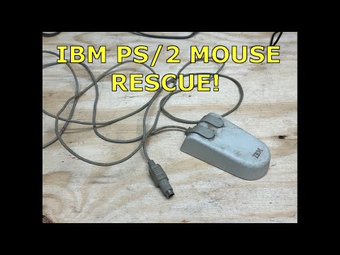 Giving an old IBM PS/2 mouse new life!