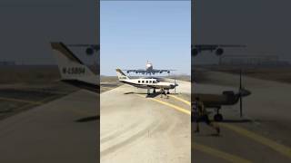 Air Worker Male Quickly Safe A Private Jet As Airbus Landing Gtav #gta #gta5 #gtav #foryou #shorts