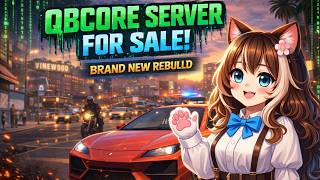 New Official QBcore Server Rebuild For Sale | New Scripts | By 5Mservers.com