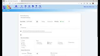 Digital Tracker - Add Task