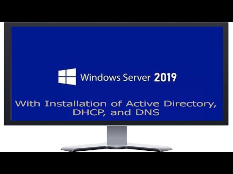 Windows 2019 Virtual LAB 2021 - Installing AD and DNS