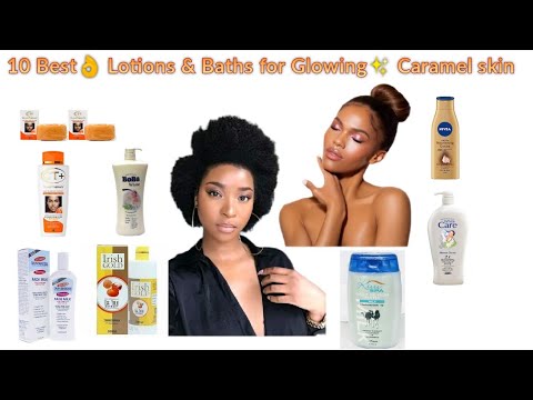Best/Affordable products & routine to achieve & maintain a glowing caramel skin. #caramelglow