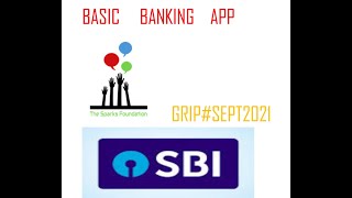 MOBILE APP DEVELOPMENT INTERNSHIP#THE SPARKS FOUNDATION TASK 2 BASIC BANKING APP#GRIP SEPTEMBER2021
