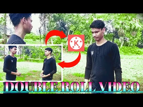 double roll video editing || double roll video editing kinemaster || #editing  #kinemaster