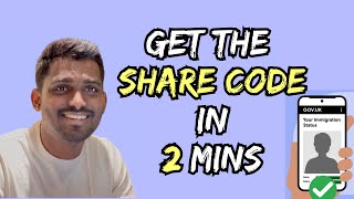 How to Get Your UK Share Code? | In Just 2 Minutes | Prove Immigration Status | Easy Process