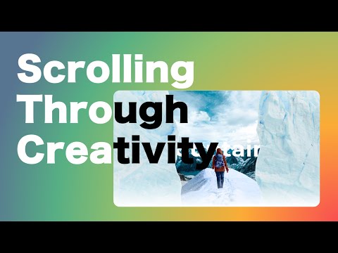 Scrolling Through Creativity: A Stunning HTML/CSS Page with Animated Elements
