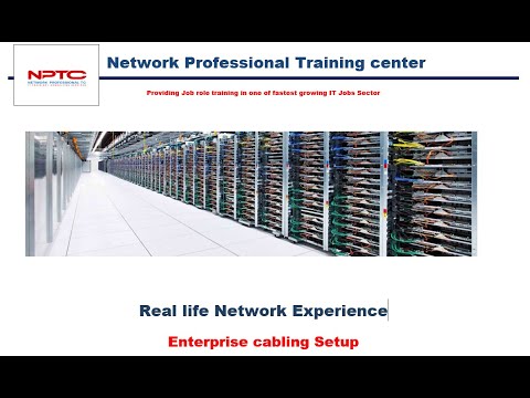 Enterprise Cabling Setup Part 2- Class Discussion