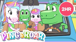 🥇Best of Ping and Roar! | 2 HOURS LONG! | 26 episodes | 12