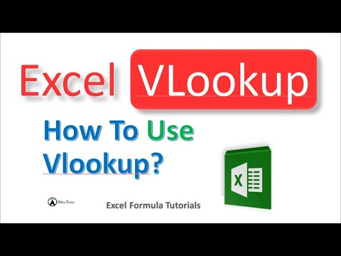 How to Use Vlookup Function? - 1 Minute Video