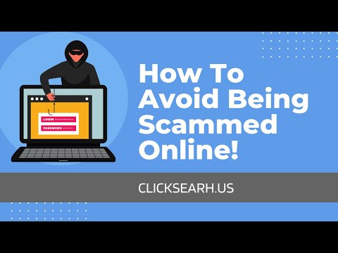 How To Avoid Being Scammed Online