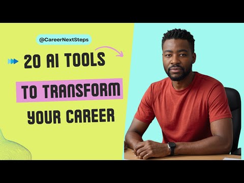 20 AI Tools That Will Transform Your Career!