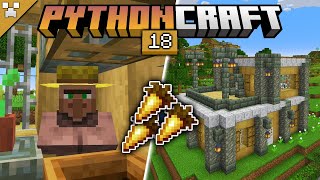 THE MINI TRADING HALL! | Pythoncraft (Minecraft Survival Let's Play) | Episode 18