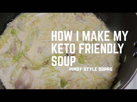 How I make my keto friendly soup (Pinoy Style)