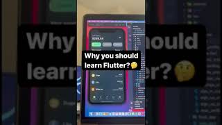 Why you should learn Flutter?🚀 #flutter #flutterdeveloper #developer #appdevelopment #flutterdev