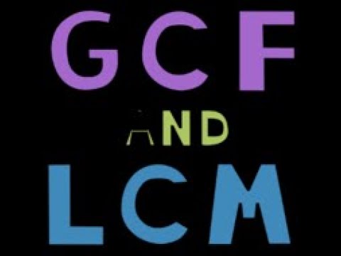 Greatest Common Factor vs. Lowest Common Multiple #lcm #gcf