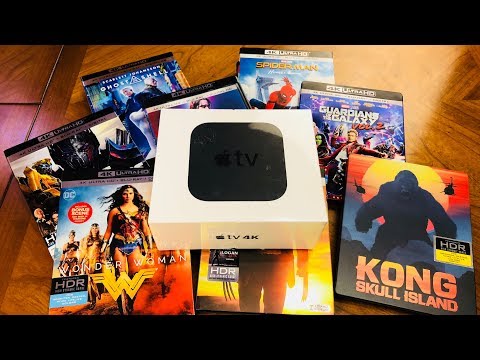 Apple Tv 4K Unboxing 4K/HDR & SDR Video Set Up (2018)