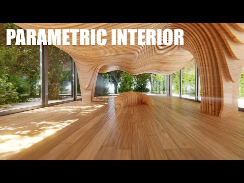 Parametric Interior Design in Blender with Geometry Nodes