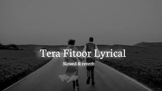 Tera Fitoor Lyrical Slowed And Reverb Song Hindi Tera Fitoor Lyrical 