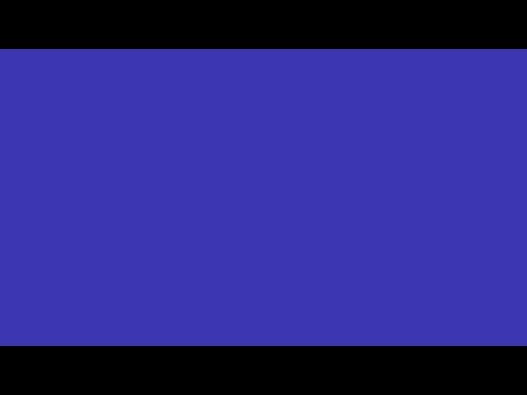 Six Hours Video Blue Screen #3C36B3