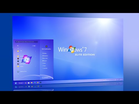Windows 7 Signature Edition | New Start Menu | New Taskbar | Windows 11 Tutorial Video