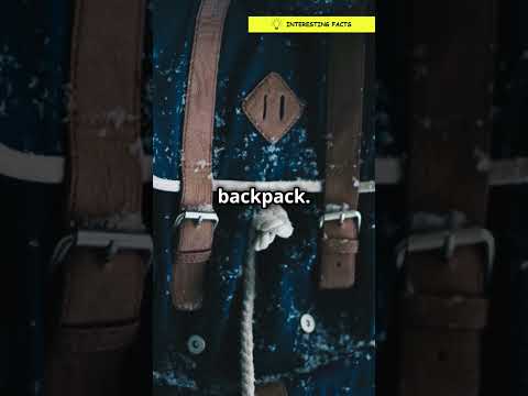 Why do backpacks have diamond-shaped patches with slits? #BackpackHacks #OutdoorGear #BackpackDesign