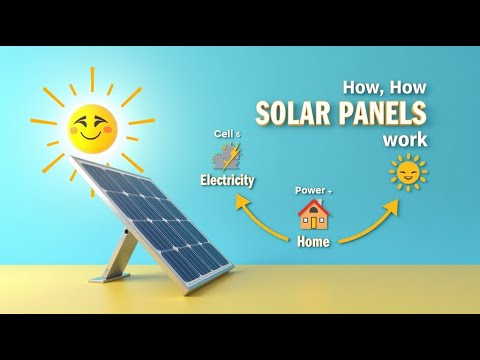 How Solar Panels Works? Simple Guide #solarenergy #solarpanel  #renewableenergy   #sustainability