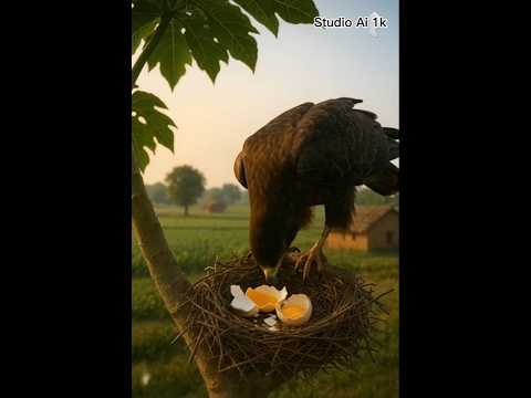 "The Story of the Pigeon and the Hawk | A Lesson of Greed and Patience | Moral Story in Hindi"