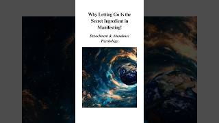 Why Letting Go Is the Secret Ingredient in Manifesting ! #shorts #lawofattraction #manifestation