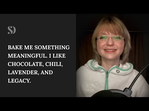 Bake me something meaningful