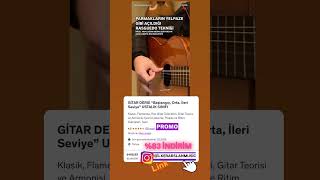 GİTAR DERSLERİ “Başlangıç, Orta, İleri Seviye” #gitar #müzik #eğitim