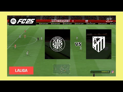 Girona FC vs Atletico de Madrid | EA Sports FC 25 | #fc25